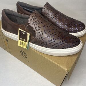 Roper Casual Shoes Womens Mane Design Brown 09-021-0940-2557 BR Size 10